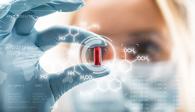 Development of pharmazeutical products (green)